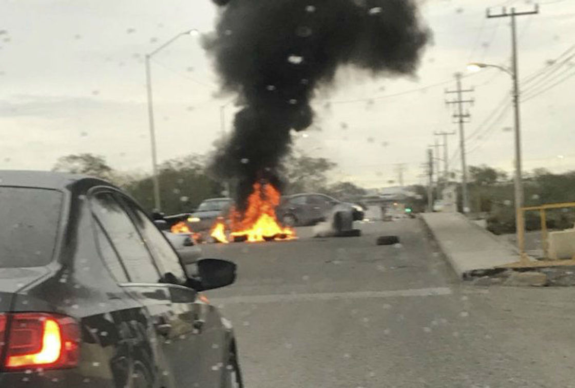 Reportan bloqueos en Reynosa, Tamaulipas