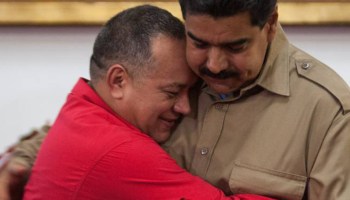 Diosdado Cabello y Maduro