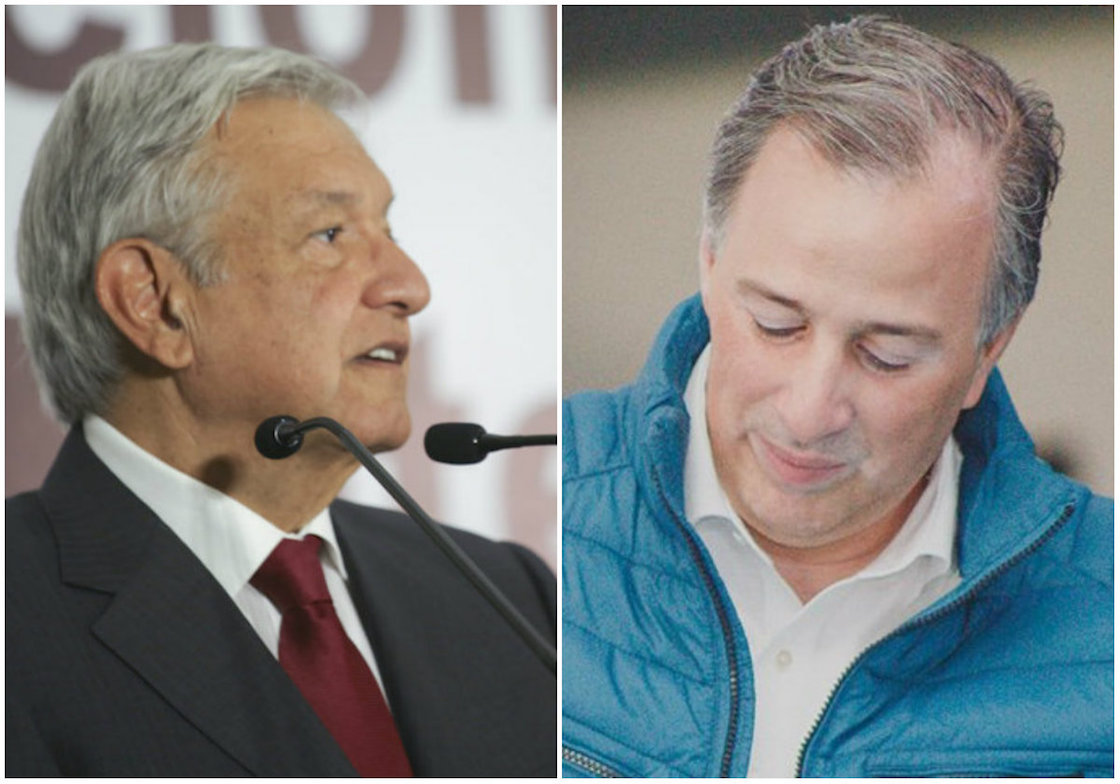 Andrés Manuel López Obrador y José Antonio Meade Kuribreña
