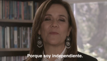 Margarita Zavala agradece a las personas que firmaron para lograr su candidatura presidencial