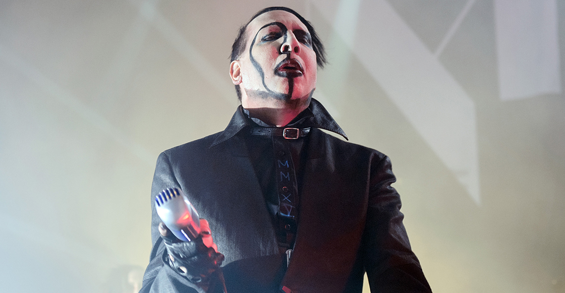 ¡¿QUÉSTÁPASANDOOOO?! Marilyn Manson termina concierto tras sufrir crisis sobre el escenario