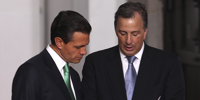 Enrique Peña Nieto y José Antonio Meade