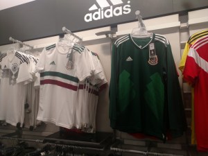 Aquí está la camiseta de visitante de México para el Mundial de Rusia 2018
