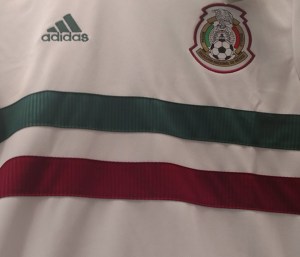 Aquí está la camiseta de visitante de México para el Mundial de Rusia 2018