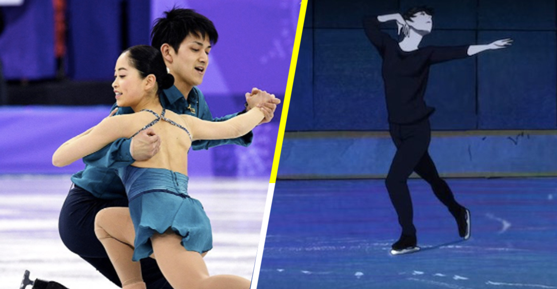 Esta pareja de japoneses realizó su rutina de baile con el tema principal  de Yuri!!! On Ice, un anime LGBTI 
