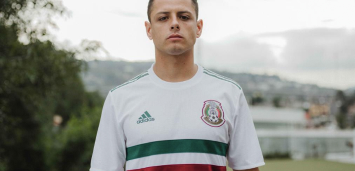 Segundo uniforme México Rusia 2018