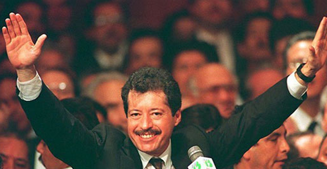Luis Donaldo Colosio, candidato a la presidencia por el PRI 1993