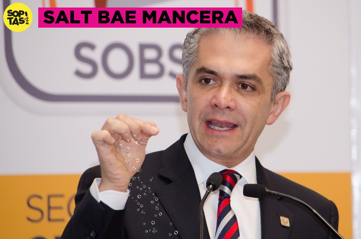 Meme #SaltBae Mancera 