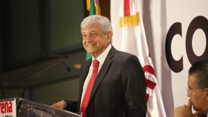 Andrés Manuel López Obrador, candidato de Morena a la Presidencia