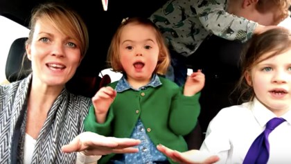 Carpool Karaoke con niños con Síndrome de Down