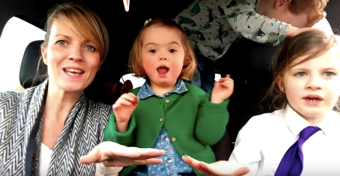 Carpool Karaoke con niños con Síndrome de Down