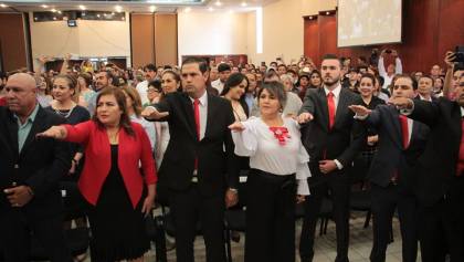 Sesión en el Congreso de Sinaloa