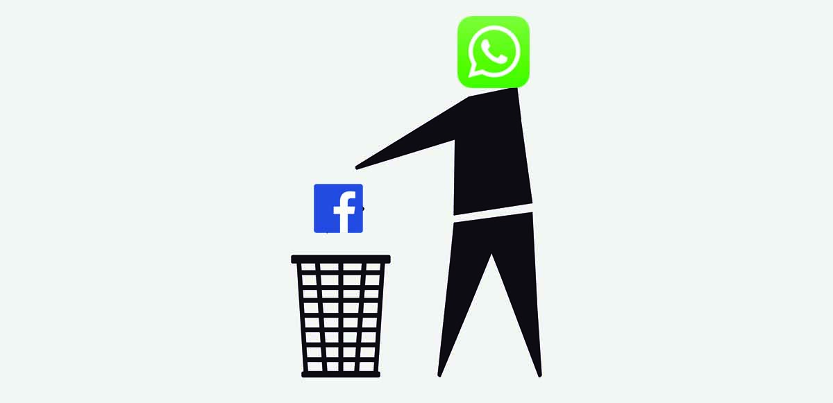 Cofundador de WhatsApp pide borrar Facebook