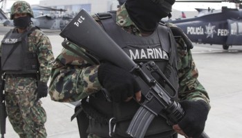 Elementos de la Secretaría de Marina de México