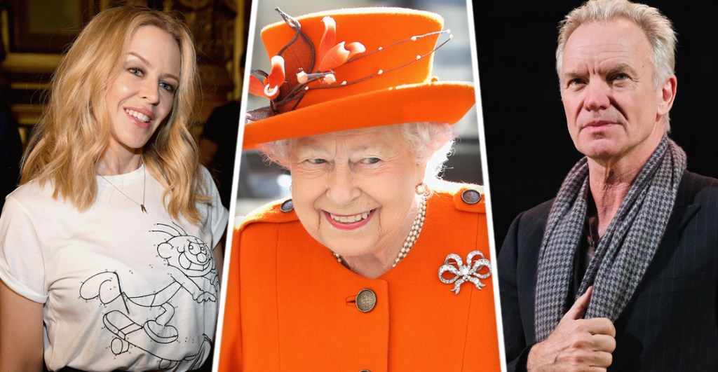 Sting, Shaggy y Kylie Minogue cantarán en el cumpleaños de la reina Isabel II