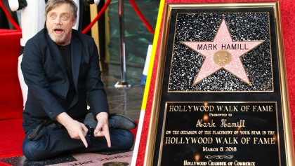 Jedi Day! Mark Hamill recibe su estrella en el Paseo de la Fama de Hollywood