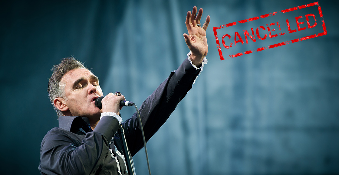 10 canciones de Morrissey para ‘morir solos’ si cancela en el Vive Latino 2018