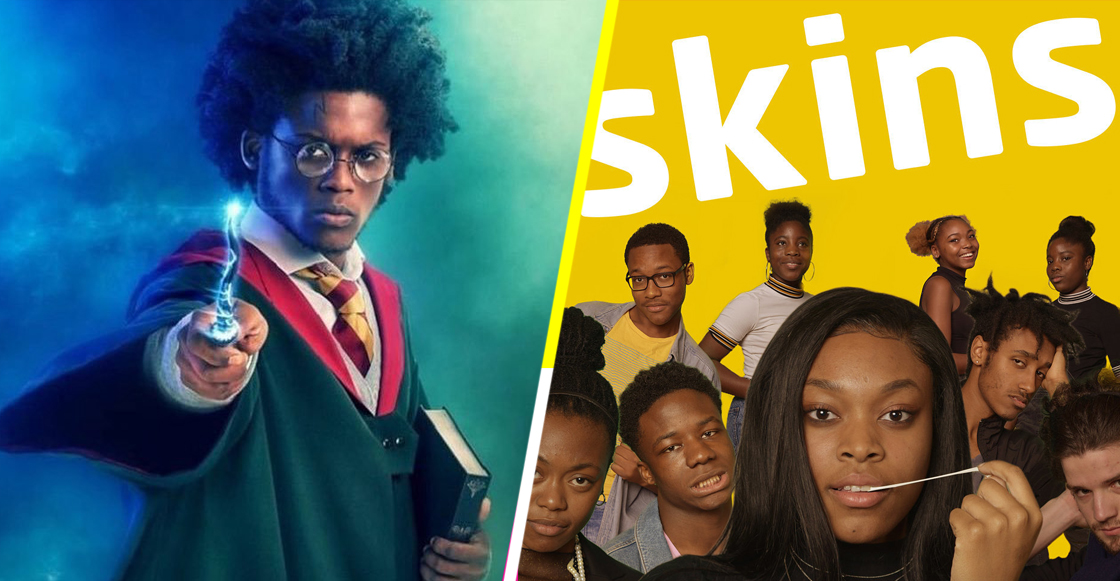 Mira estos pósteres de películas y series... reimaginados con personajes de raza negra