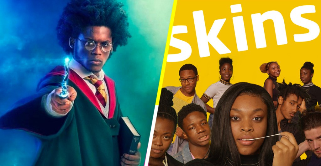 Mira estos pósteres de películas y series... reimaginados con personajes de raza negra