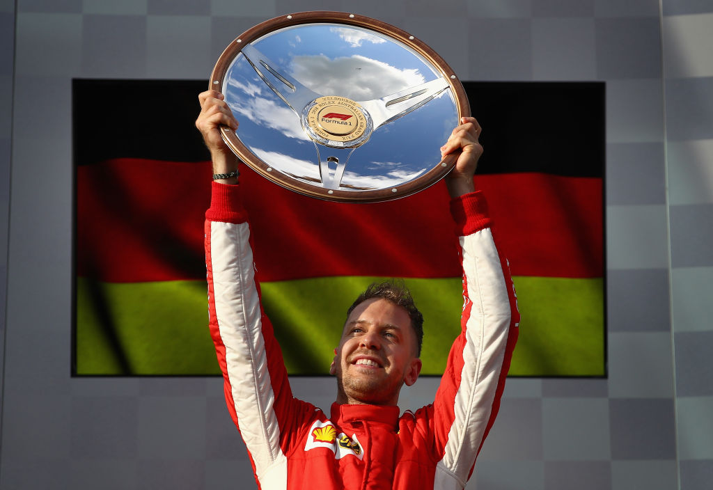 Sebastian Vettel en el GP de Australia