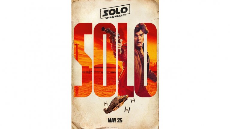 Este era uno de los pósters originales para Solo.