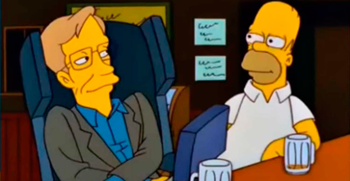 Recordemos cuando Stephen Hawking apareció en Los Simpson 19 años atrás