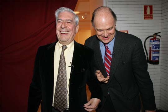 Mario Vargas Llosa y Enrique Krauze