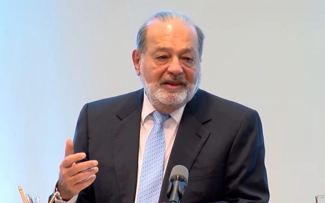 Carlos Slim conferencia NAICM