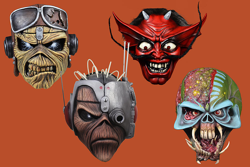 ¡Más a la colección! Iron Maiden comparte sus nuevas máscaras