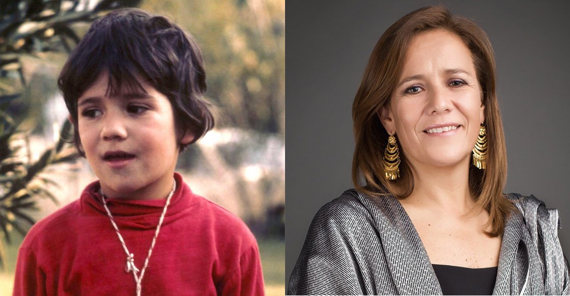 Margarita Zavala niña