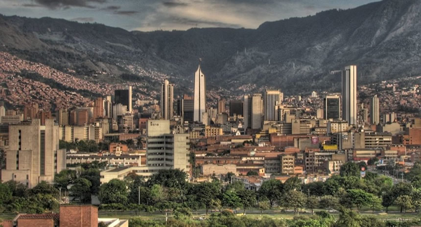 Panorámica Medellín, Colombia