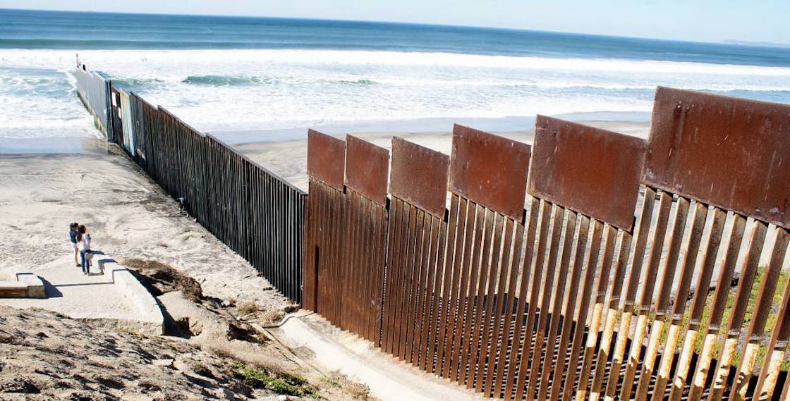 Muro frontera México Estados Unidos Pentágono