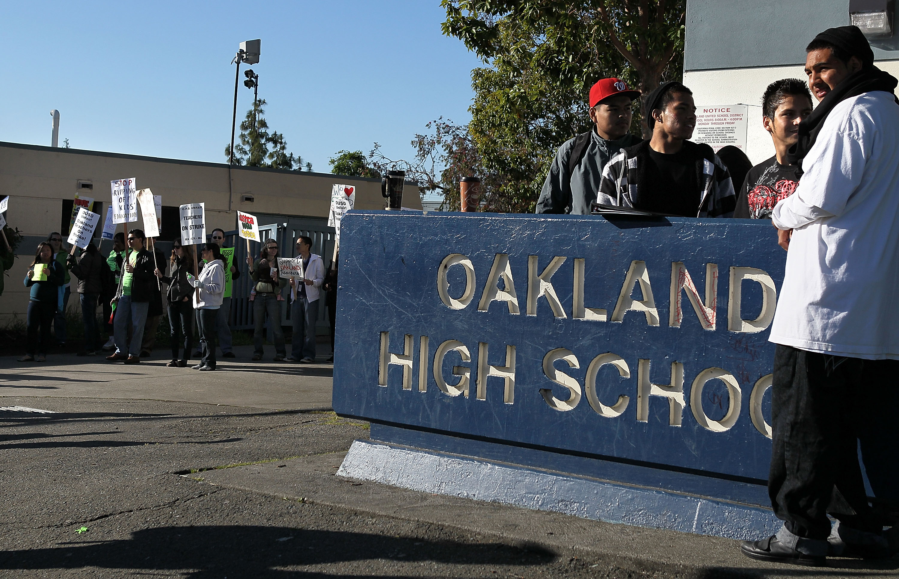 Oakland escuela 