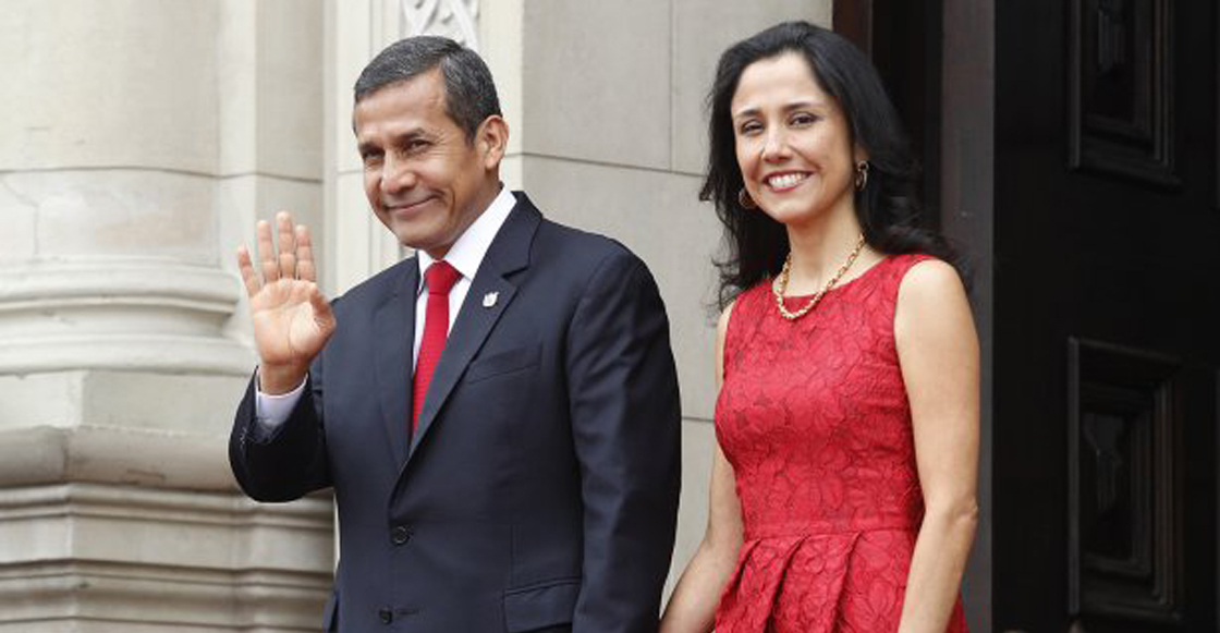 Ollanta Humala y su esposa