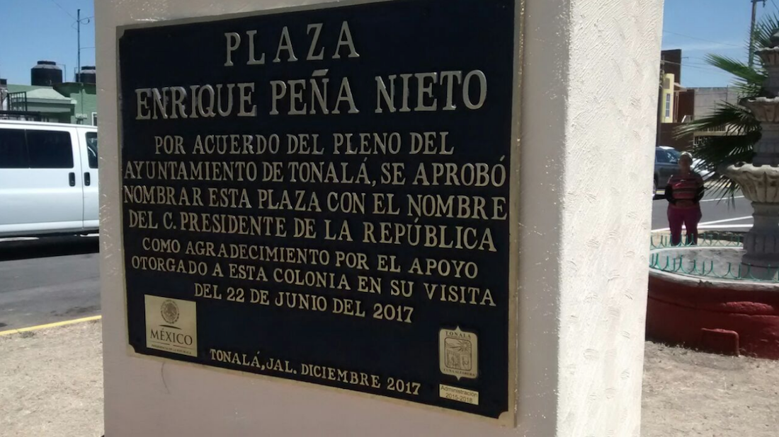 Plazoleta Enrique Peña Nieto