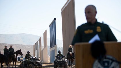 Seguridad en el muro en la frontera México Estados Unidos