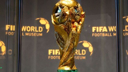 El trofeo del Mundial estará en el AHR para que los fans puedan tomarse una 'selfie'.