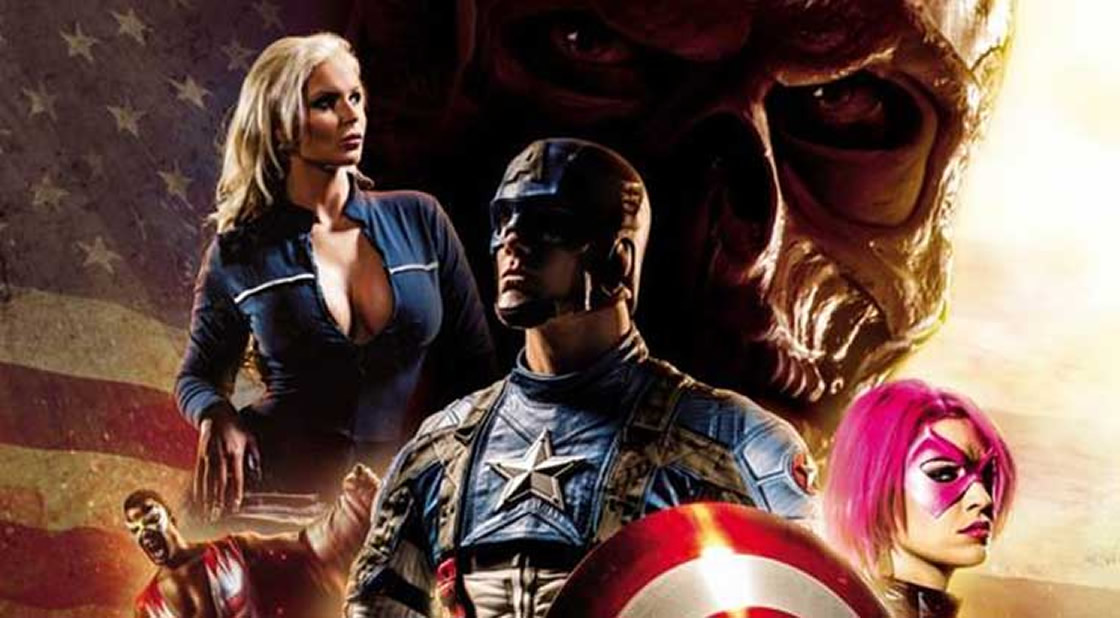 portada capitan america porno