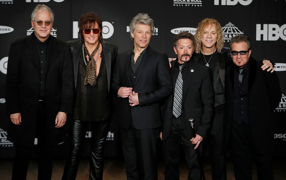 Ahora sí es oficial: Bon Jovi ya forma parte del Salón de la Fama del Rock 