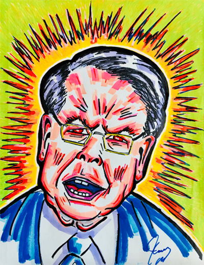 Caricaturas presentan: Los 10 mejores cuadros antirrepublicanos de Jim Carrey