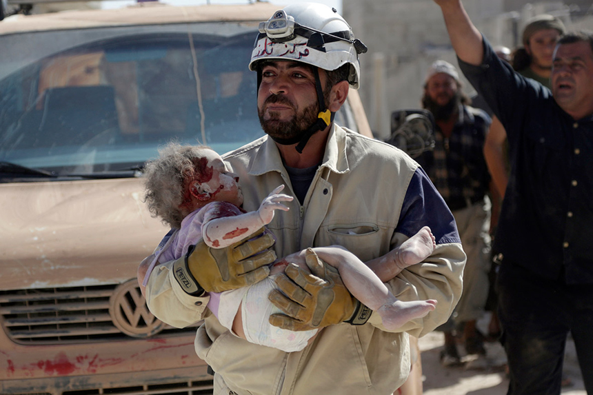 rescate niño sirio