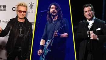 Staying alive while I’m dancing with myself: John Travolta y Billy Idol cantan con Foo Fighters