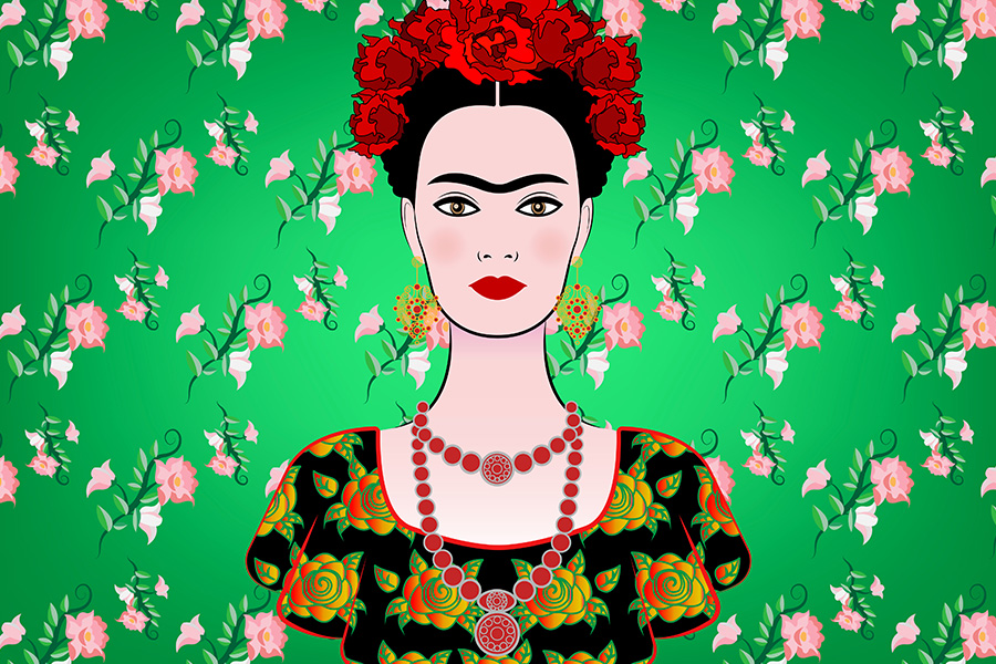 Cientos de personas se disfrazan de Frida Kahlo para romper un récord Guinness en Texas