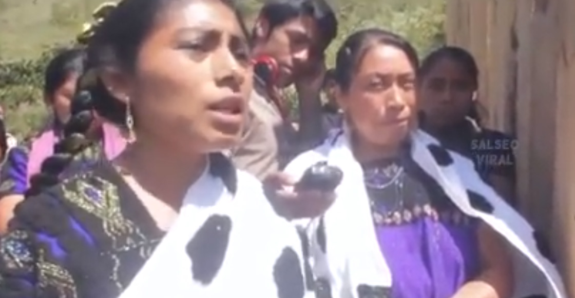 "Sirvan al pueblo, no al poder": Las palabras de una mujer chiapaneca a los soldados militares