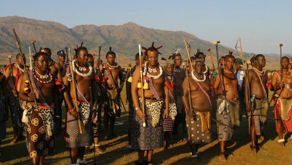 rey y tribu swazi