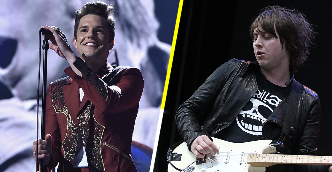 Mira a Craig Nicholls de The Vines cantar en el escenario con The Killers