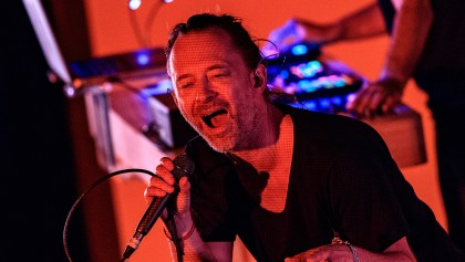 ¡Mágico! Thom Yorke calmó al ruidoso público argentino cantando a capella