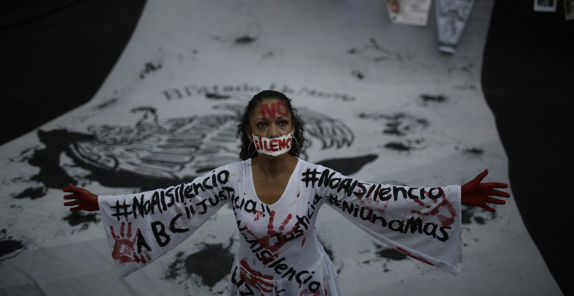 Marcha en contra de la violencia en México
