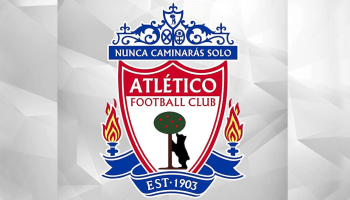 modifican el logo del Atlético de Madrid y Liverpool