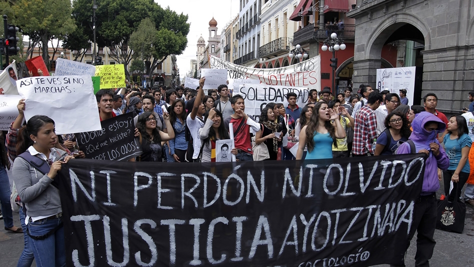 Ayotzinapa protestas informe ONU PGR